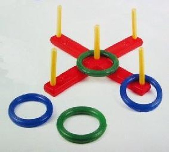 Afbeelding van het spel Frabar Ringwerpspel - met 4 Ringen
