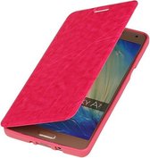 Bestcases Roze TPU Booktype Motief Hoesje Samsung Galaxy A7