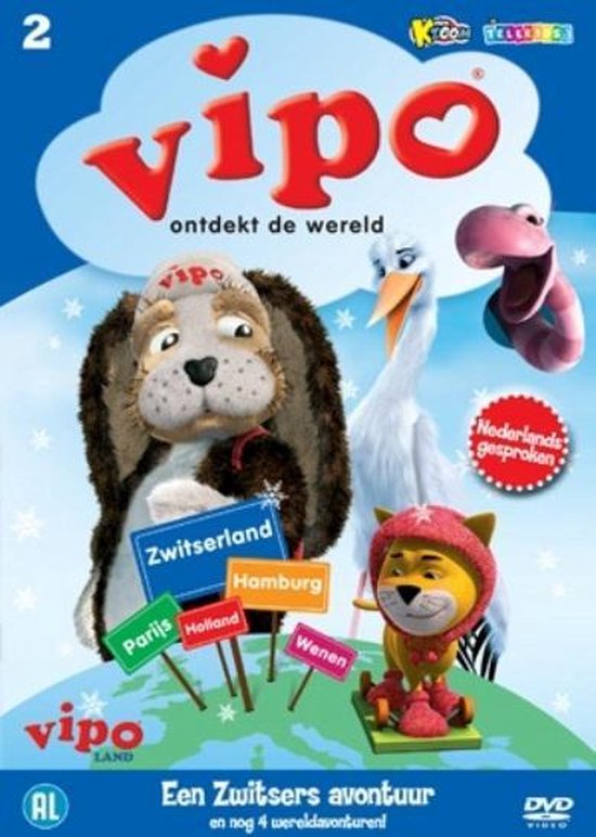 Cover van de film 'Vipo Ontdekt De Wereld - Een Zwitsers Avontuur'