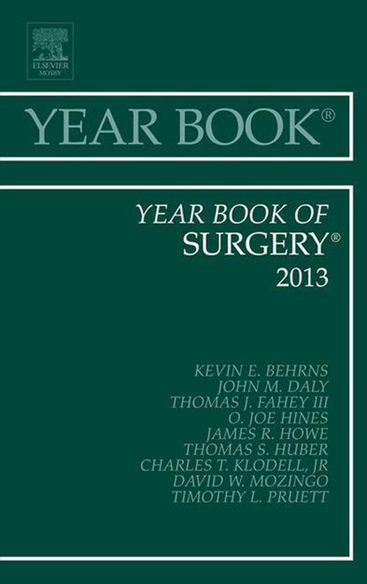 Year Books 2013 - Year Book of Surgery 2013 - cover
