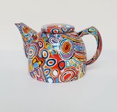 Design theepot - Judy Napangardi Watson - Aboriginal collectie