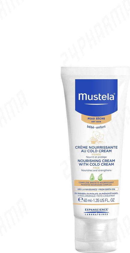 Mustela crème nourrissante cold cream - 40 ml