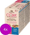 Wellness Core Signature Selects Flaked Multi-Pack - Kattenvoer - 4 x Mix 8x79 g