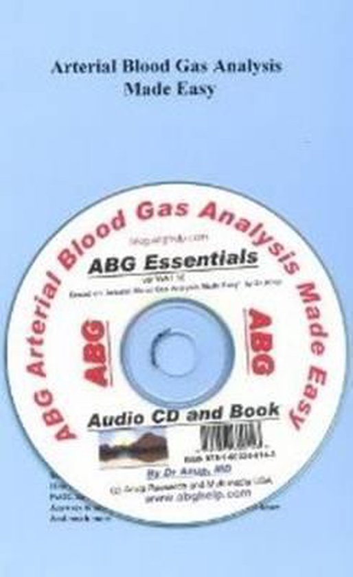 Arterial Blood Gas Analysis Made Easy, Dr Anup 9781603350143 Boeken