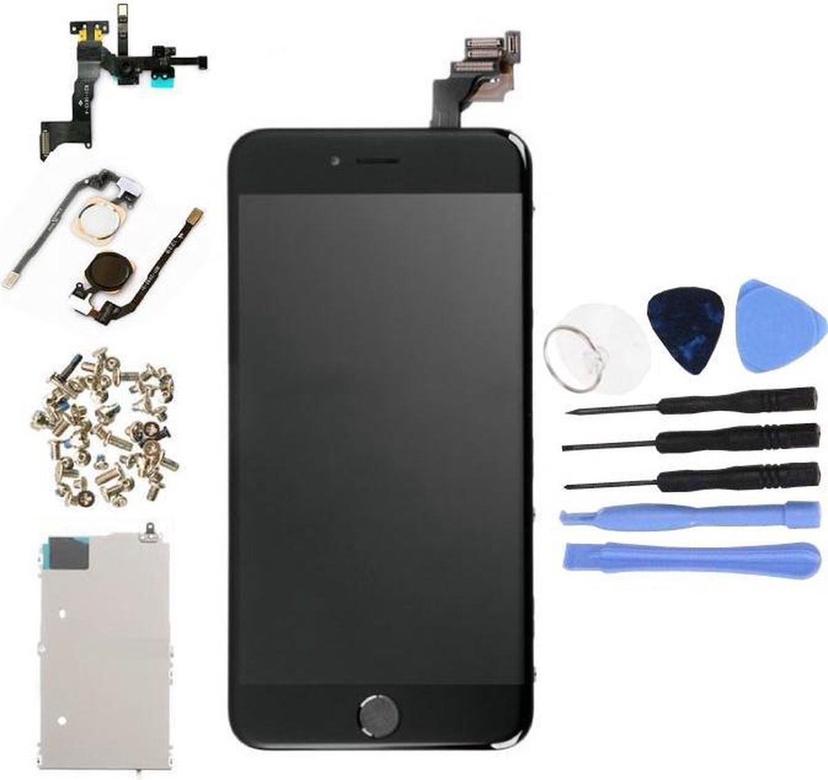 Voor Apple iPhone 6S Plus - AA+ Voorgemonteerd LCD scherm Zwart & Tools