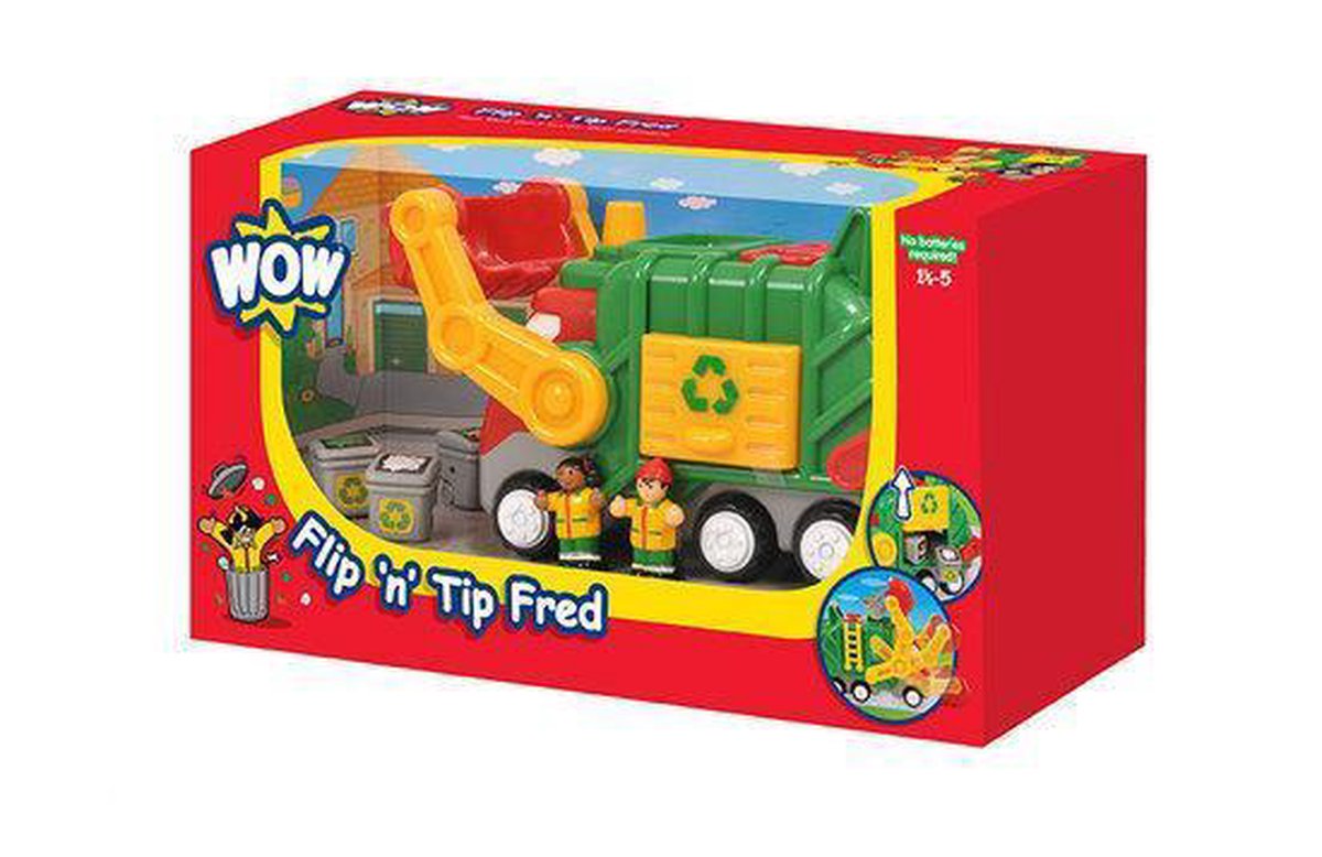 Fred le camion poubelle - WOW