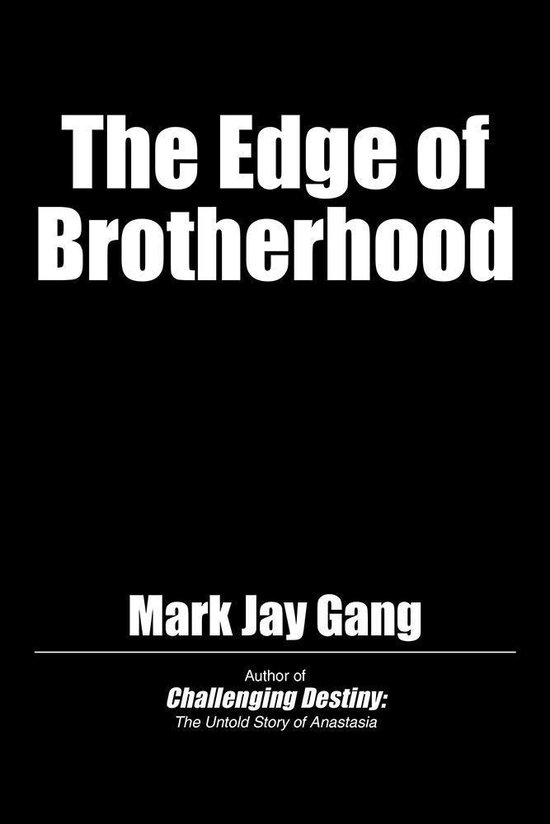The Edge of Brotherhood - cover
