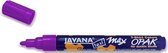 Paarse textiel stift - Javana Texi Max - 2-4 mm kogelpunt
