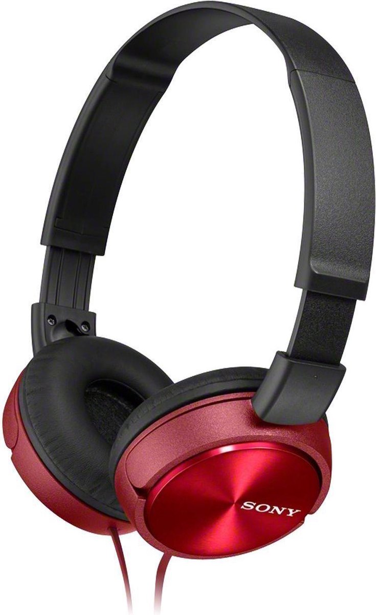 Sony MDR-ZX310AP - On-ear koptelefoon - Rood