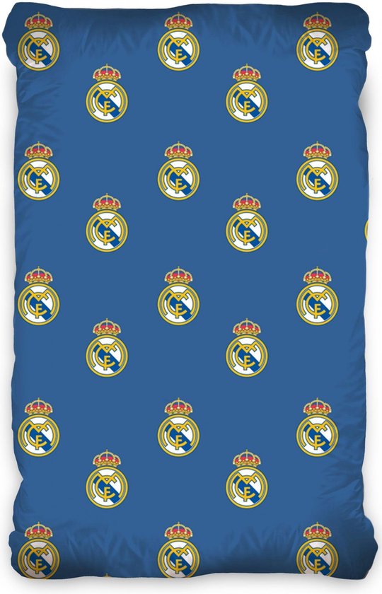 Real Madrid - Hoeslaken - Eenpersoons - 90 x 200 cm - Multi