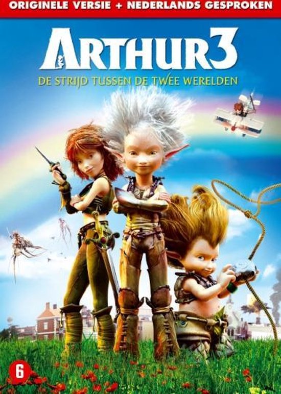 Cover van de film 'Arthur 3: De Strijd Tussen De Twee Werelden'