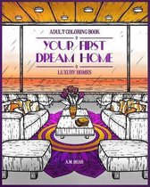 Adult Coloring Book Luxury Homes