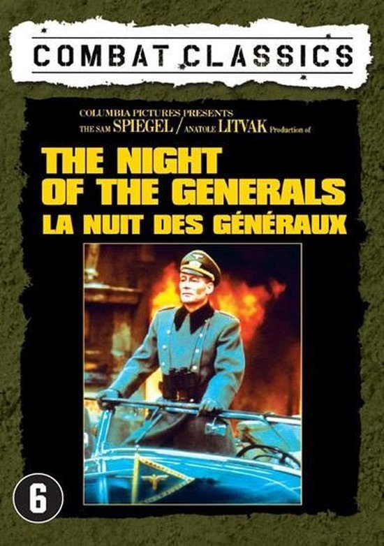 Cover van de film 'Night Of The Generals'
