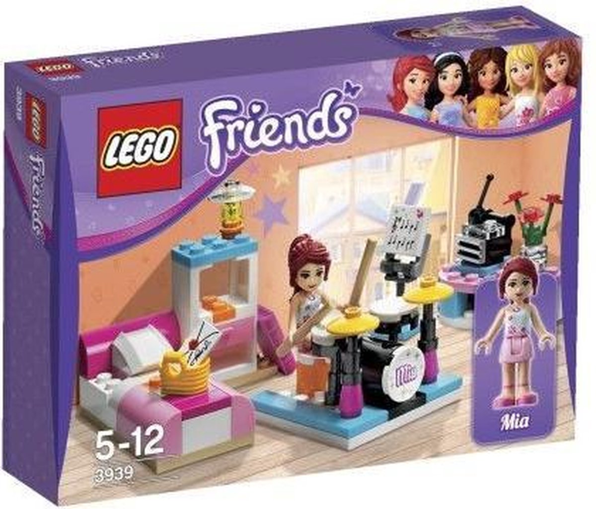 LEGO Friends Mia's Slaapkamer - 3939 | bol.com