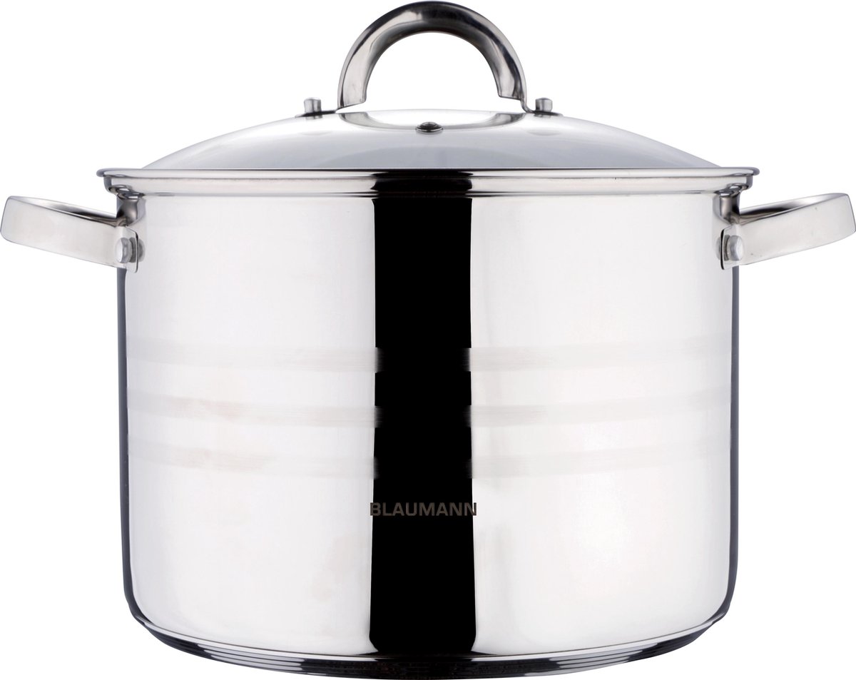 Blaumann BL-1006 - kookpan 16 cm met glazen deksel - 2.1 liter