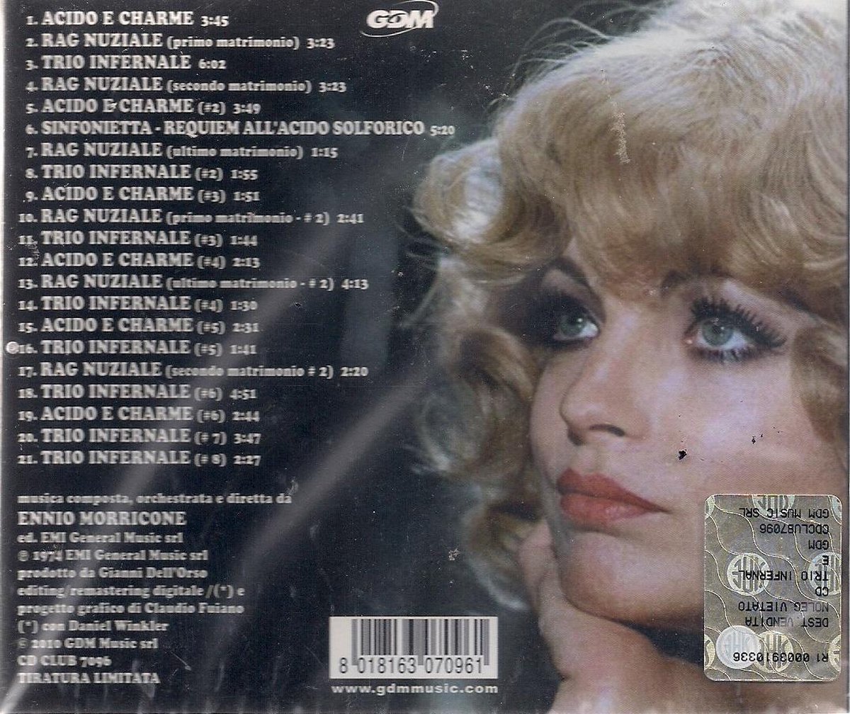 Ennio Morricone - Trio Infernale, Ennio Morricone | Muziek | bol