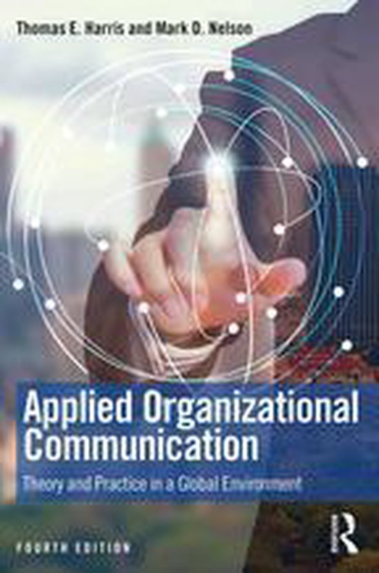 Routledge Communication Series - Applied Organizational Comm ... - cover