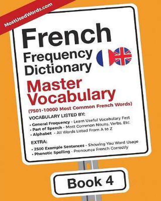 French-English- French Frequency Dictionary - Master Vocabul ... - cover
