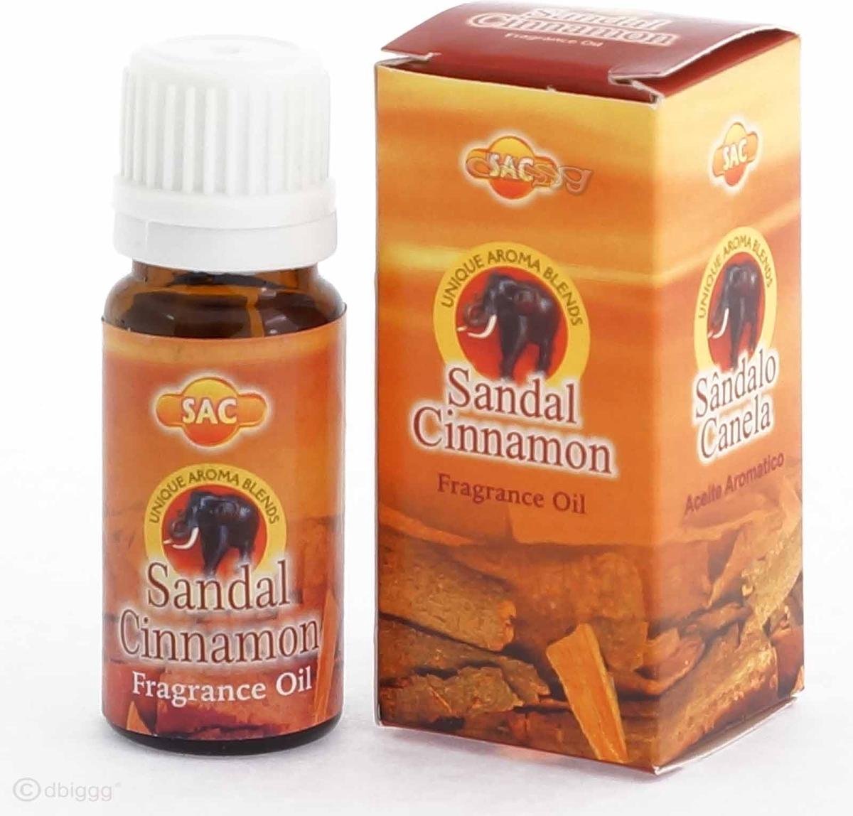 Goedkoopste Sac Sandal Cinnamon Geurolie - 10 ml