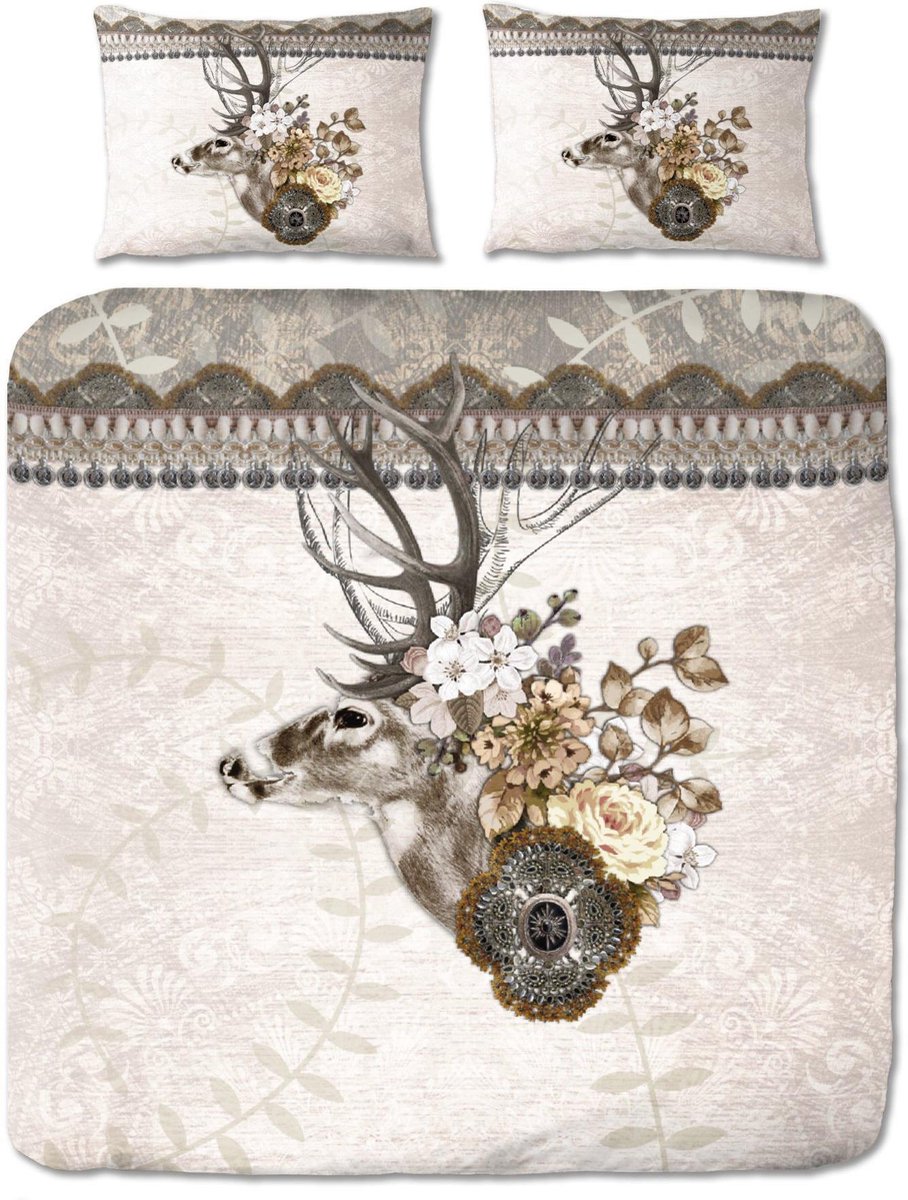 Suela Home Nadia - Dekbedovertrek - tweepersoons - 200 x 200/220 cm - Multi