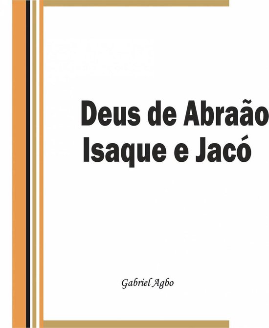Deus de Abraão, Isaque e Jacó - cover