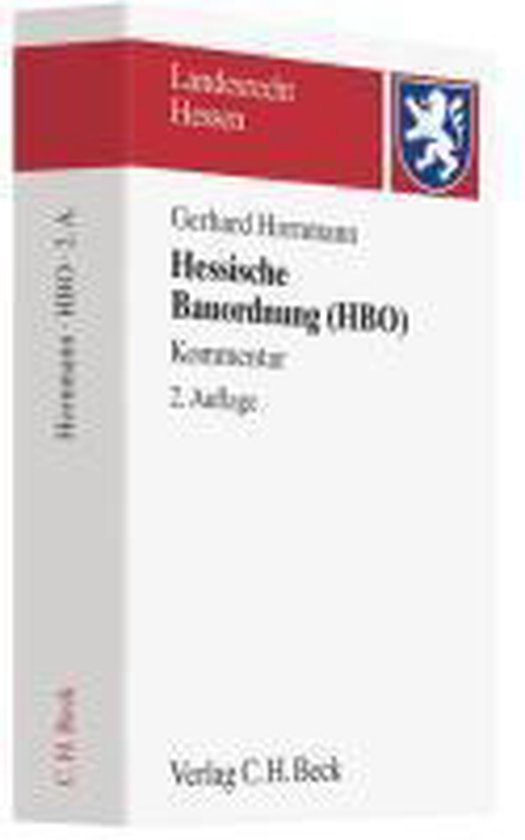 Hessische Bauordnung (HBO), Gerhard Hornmann 9783406619496 Boeken