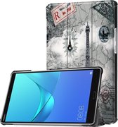 Huawei Mediapad M5 8.4 Tri-Fold Book Case - Eiffeltoren