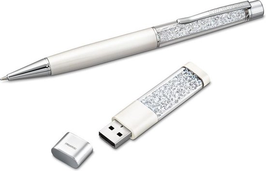 Swarovski pen Crystalline 1148300 - USB + pen - wit | bol.com