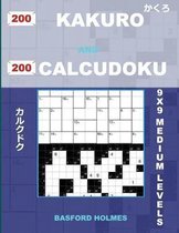 200 Kakuro and 200 Calcudoku 9x9 Medium Levels.