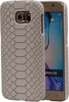 Beige Slang Hardcase Backcover Samsung Galaxy S6 Hoesje