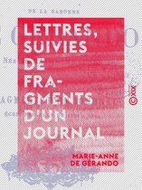 Lettres, suivies de fragments d'un journal