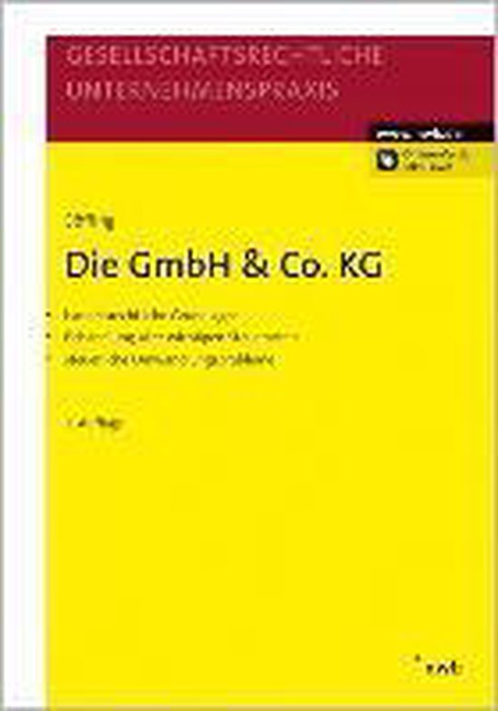 Die GmbH & Co. KG, Dorothee Hallerbach 9783482572630 Boeken
