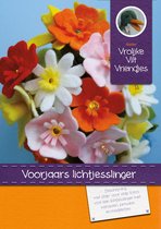 DIY wolvilt pakket: Voorjaars lichtjesslinger