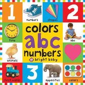 First 100 - Big Board Books Colors, ABC, Numbers