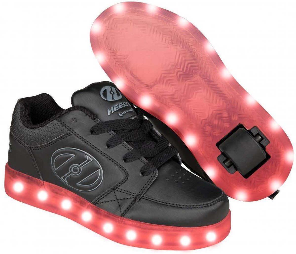 Heelys Rolschoenen Premium Lo - Sneakers - Kinderen - LED lichtjes -  Oplaadbaar -... | bol.com