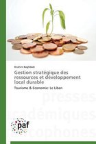 Omn.Pres.Franc.- Gestion Stratégique Des Ressources Et Développement Local Durable