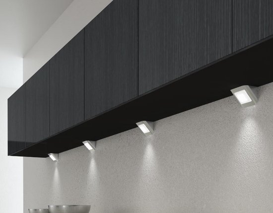 Onderbouw Keukenverlichting - Domus Line Cubik SET van 3 Uitbreidbaar. Warm  wit. -... | bol.com
