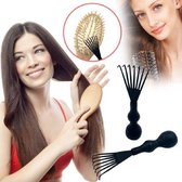 Haarborstel Reiniger | Borstel Ontpluizer | Haar Verwijderen | Borstel Schoonmaak | Borstel Haar Verwijderaar | Haarborstel Ontpluizer | – Zwart