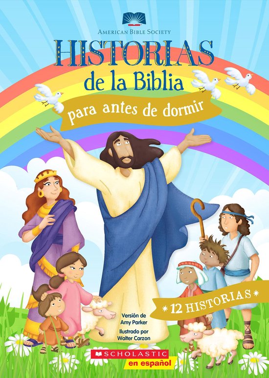 Historias de la Biblia para antes de dormir (Five-Minute Bed ... - cover