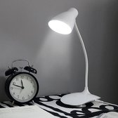 leeslamp - LED lamp - oplaadbaar - boeklamp met flexibele hals