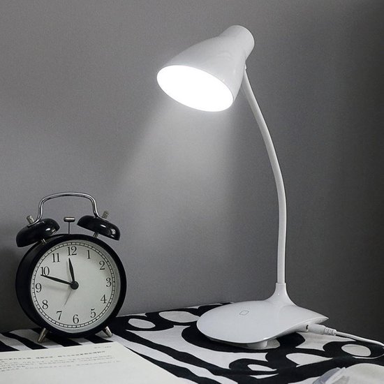 Kietelen Pidgin Karu leeslamp - LED lamp - oplaadbaar - boeklamp met flexibele hals | bol.com