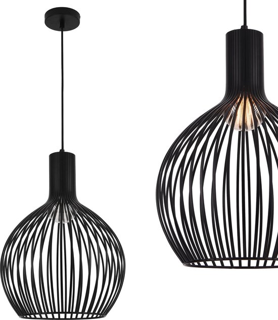 Stijlvolle design hanglamp Napels - zwart |