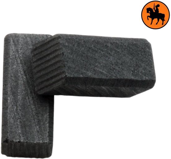 Koolborstels voor BLACK & DECKER P2167A boormachine - 6,3 x 6,3 x 11,5
