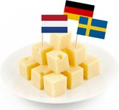 Vlaggenprikkers Europa 144 stuks