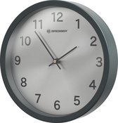 Bresser Wandklok MyTime Silver Edition Mat Grafiet