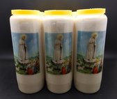 Noveenkaars 9 dagen brander 9 stuks
