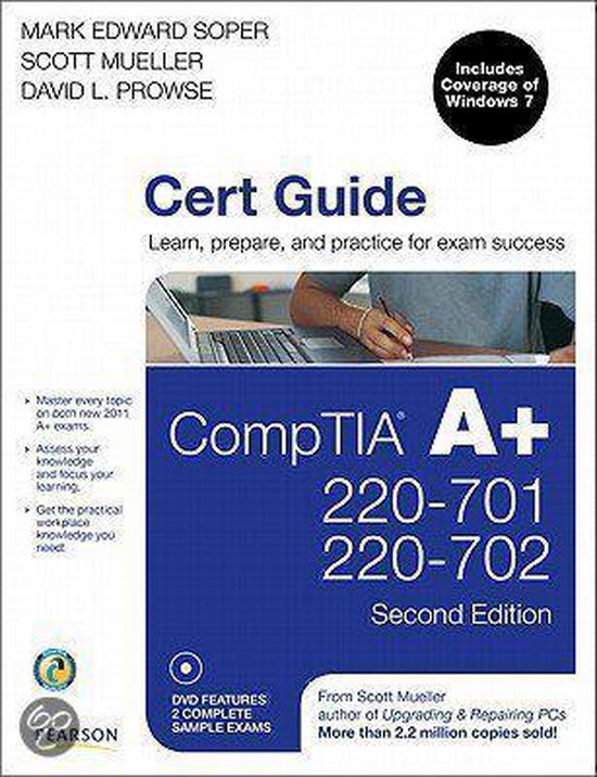 CompTIA A+ 220-701 and 220-702 Cert Guide - cover