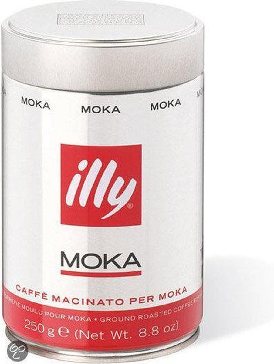 straal bouwen genoeg illy Gemalen Koffie Moka maling normaal - 12 x 250 gram | bol.com