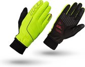 GripGrab - Windster Hi-Vis Windproof Winter Glove - Geel Hi-Vis - Unisex - Maat L