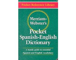 Merriam Websters Pocket Span-Englis Dict